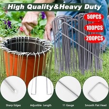 200PCS Garden Netting Pegs