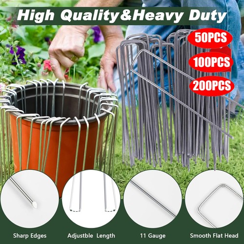 200pcs garden netting pegs - garden,