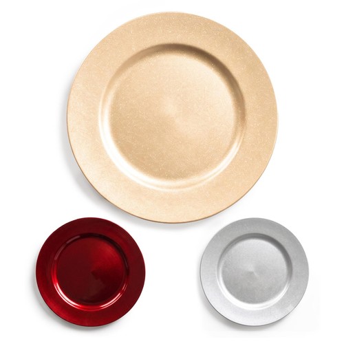Charger plates 33cm set 4 - charger,