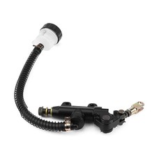 Folding Rear Foot Brake Hydraulic Master Cylinder Pump Reservoir For SLS