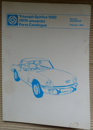 Triumph spitfire 1500 1975 - triumph,