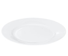 D&F Fine Bone China 10.5" Rim Shape Dinner Plate x6, Mother's Day gift