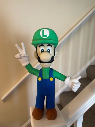 Super mario giant luigi 30cm - mario,
