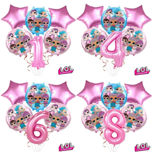 Lol surprise party balloons - surprise,