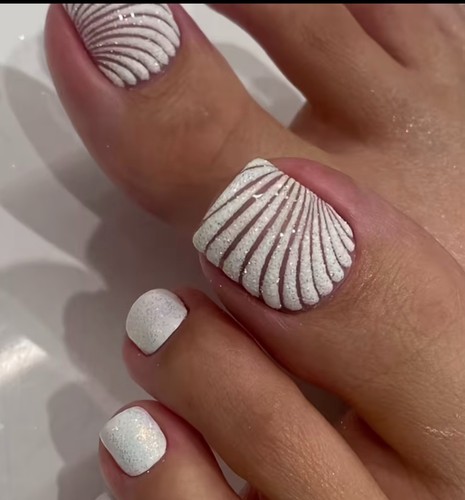 24x false nails glitter - 24x,