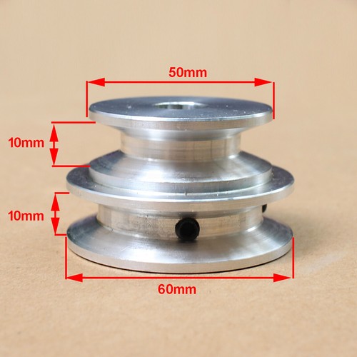 Groove step pulley - groove, for