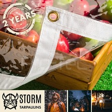 330gsm Clear Tarpaulin Heavy