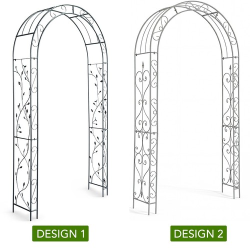 Heavy metal garden - garden, arch