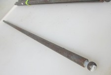 Antique Brass Stair Rods Vintage Victorian French Pole Rail 31"L - £9each