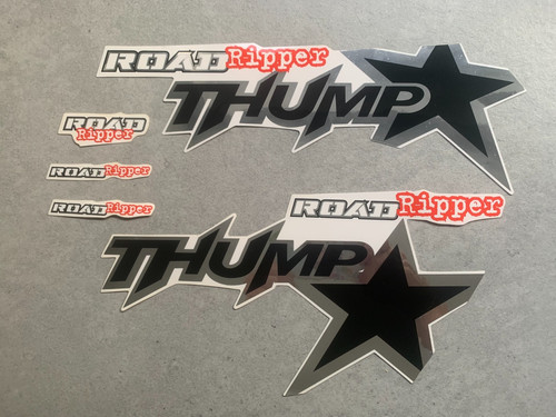 Thumpstar pit bike decals - thumpstar,