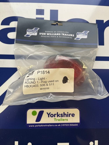 Ifor williams round fog lamp - ifor,