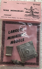 LANGLEY MODELS F42 OO GAUGE TIN-LEAD ALLOY  WAR MEMORIAL KIT