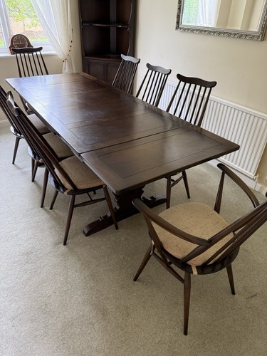 Ercol extending dining - ercol, table