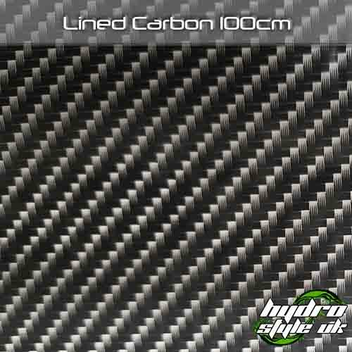 Rolled lined carbon 100cm - rolled,