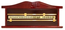 ORNAMENTAL SNOOKER SCOREBOARD