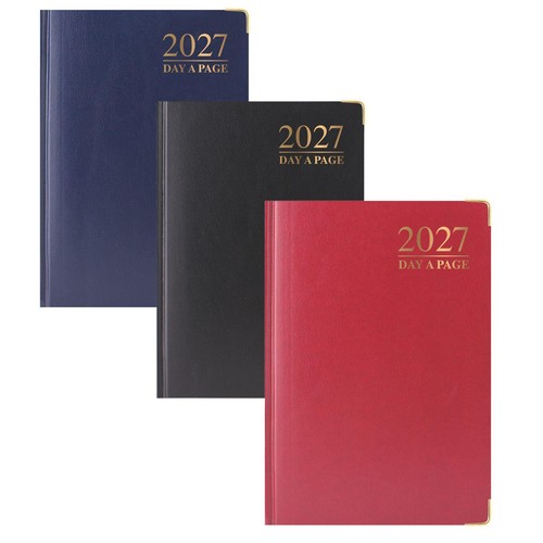 2027 diary week - diary, a5