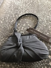 Bnwt Fenn Wright Manson Evening Bag Lotus Grey