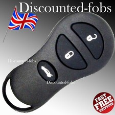 for Chrysler Cherokee KJ Liberty JEEP Dodge 3 button remote key fob case .