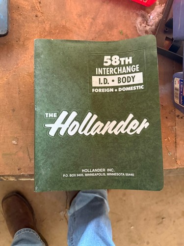 Hollander 58th edition - hollander,