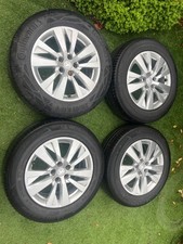 PEUGEOT 3008 ALLOY WHEELS 17" J7 9809687177  WITH MICHELIN TYERS 215/65/17