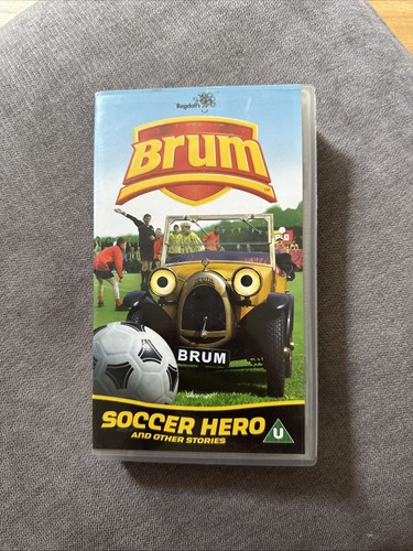 Brum soccer hero vhs video - brum,