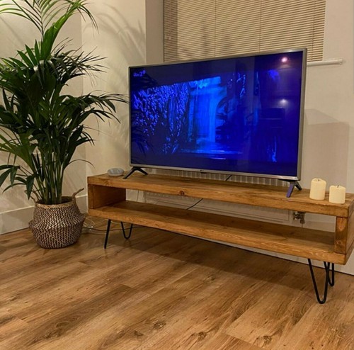 Hairpin legs stand - hairpin, tv