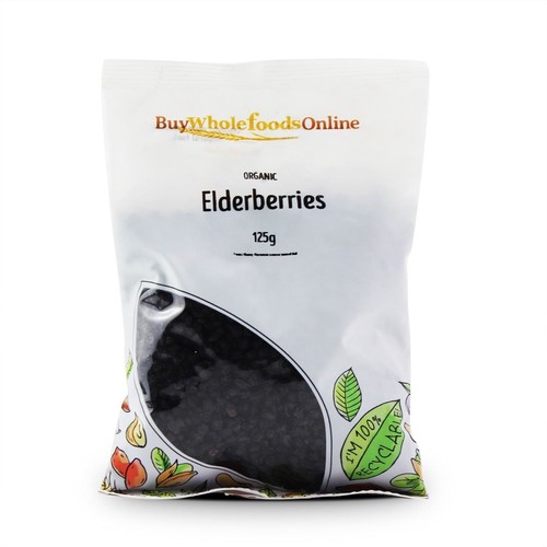 Organic elderberries 125g - organic, |