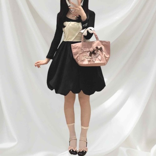 Cross adorned cami dress - ,