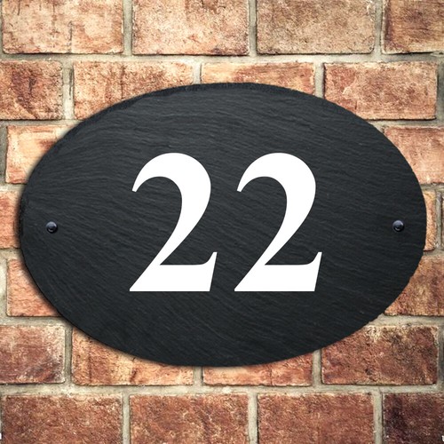 Personalised slate house - slate,