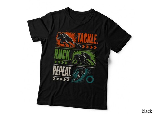 Rugby shirt tackle - rugby,
