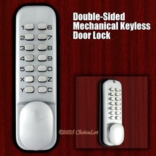 Double-sided Machinery Password Spring Bolt Lock Keypad On Both Panels Brand NEW