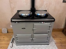 2 oven solid fuel aga