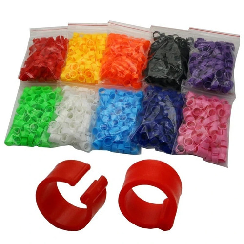 100pcs 8mm bird leg - 100pcs, rings