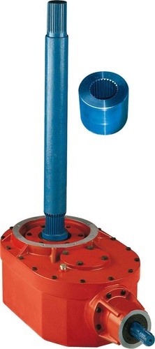 Gearbox for pan - gearbox, double