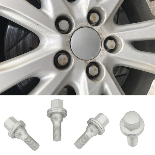 Wheel bolts nuts - 4x, screws
