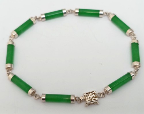 Vtg chinese green jadeite jade - vtg,