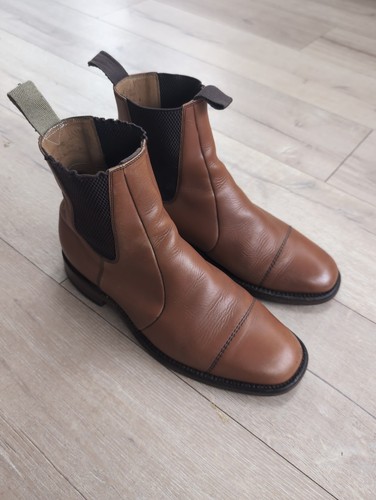 Loake mens brown boots newbury - brown,