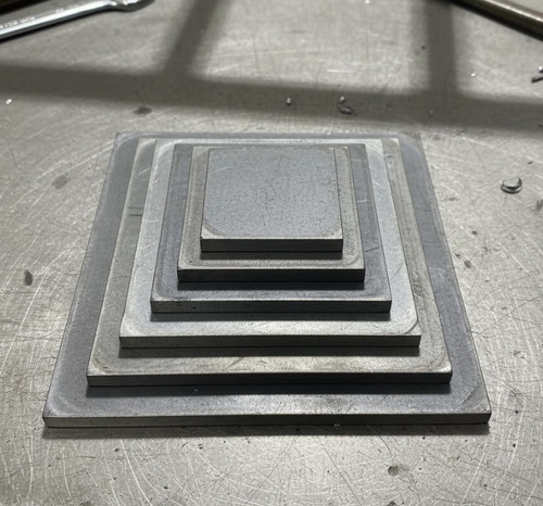 S275 mild steel base plate - s275,