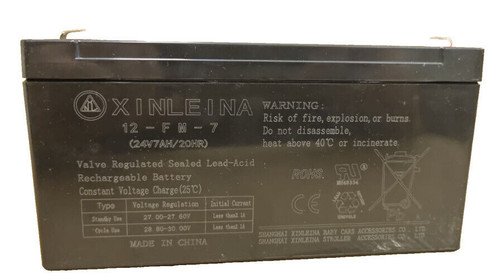 24v 7ah rechargeable battery - 24v,