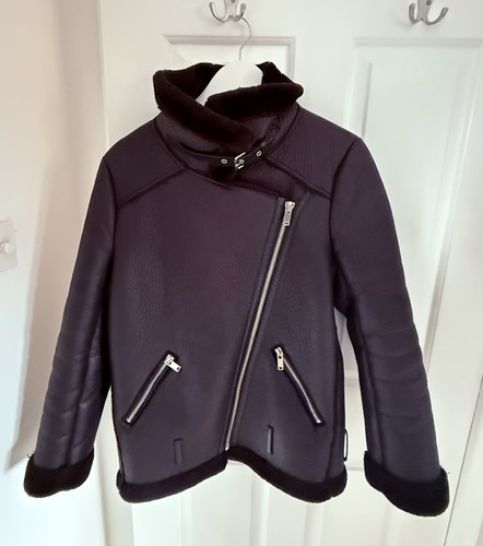 Zara black faux leather - black,