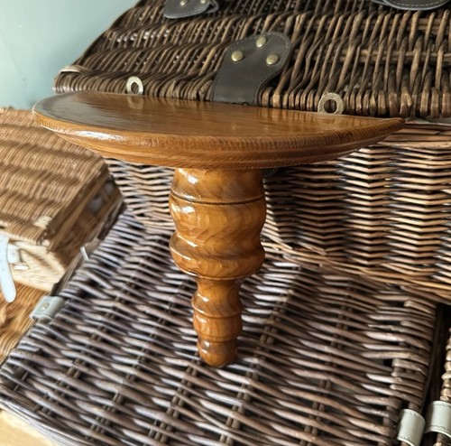 Vintage turned wood - , corbel