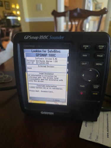Garmin gpsmap 188c - 188c, sounder