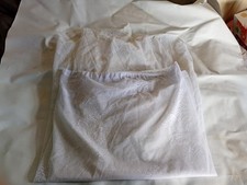 Vintage Retro 1970s White Net