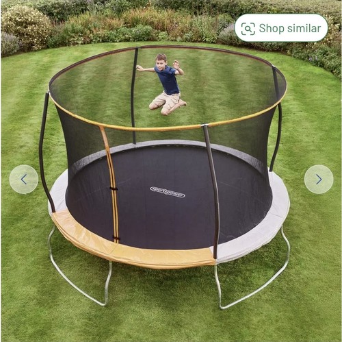 12ft trampoline with safety - 12ft,
