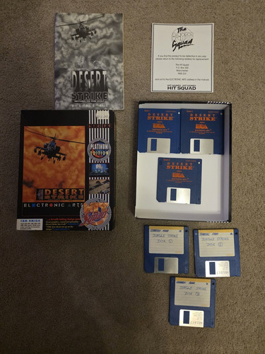 Desert strike amiga - desert, ea