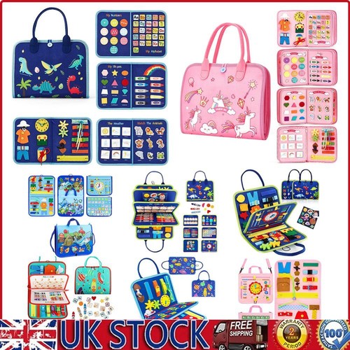 Kid busy board for toddlers - kid,