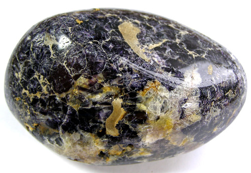 Huge blue john polished - john, pebble