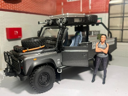 Scale resin figure car - scale,