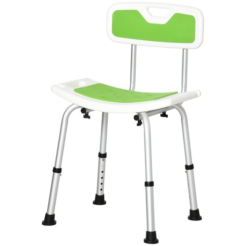 Homcom shower stool for - shower,