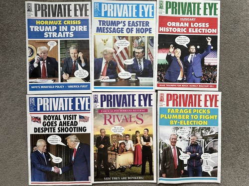 Private eye magazine - private,